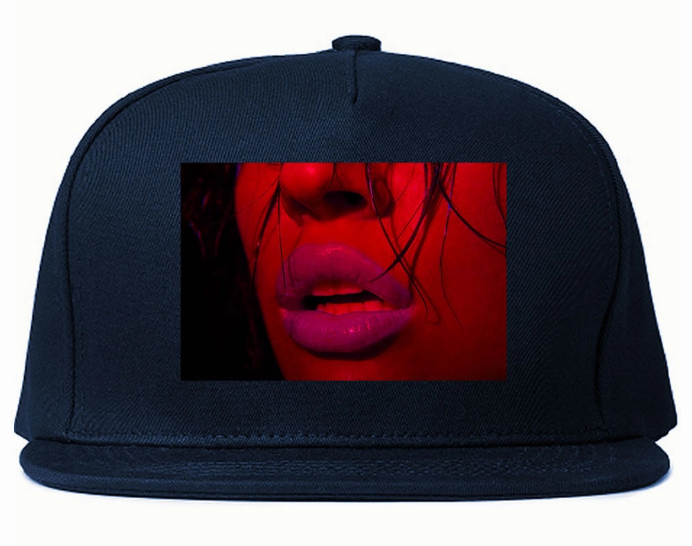 06 Lips Racing Snapback Hat Cap