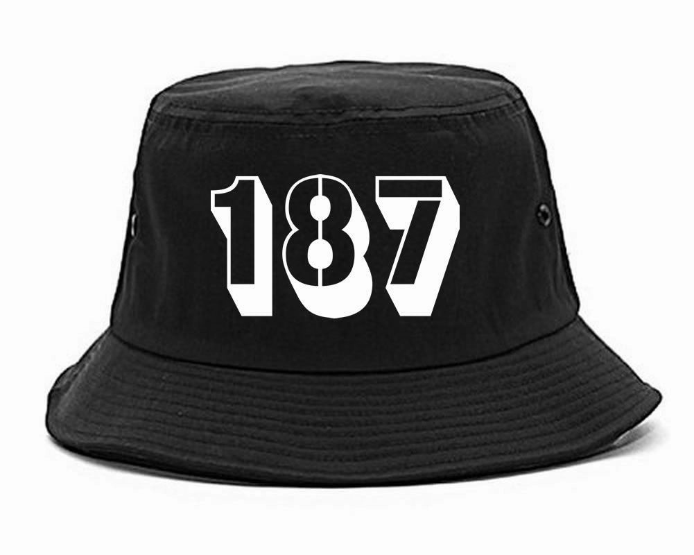 187 Homicide Police Code Bucket Hat