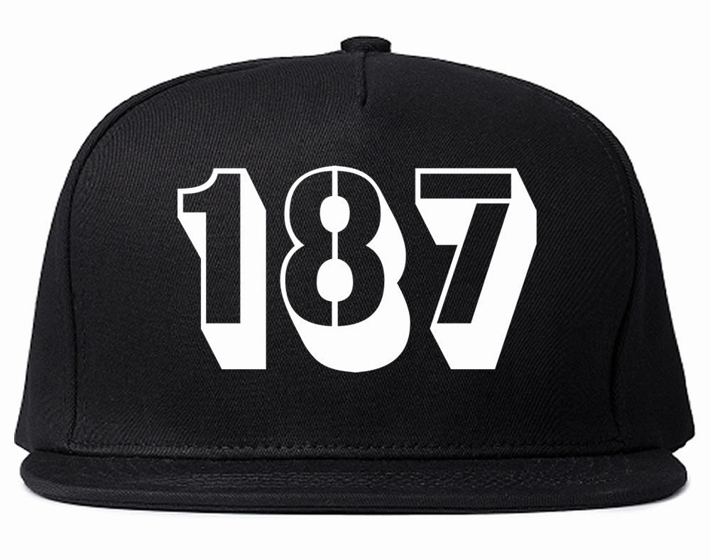 187 Homicide Police Code Snapback Hat Cap