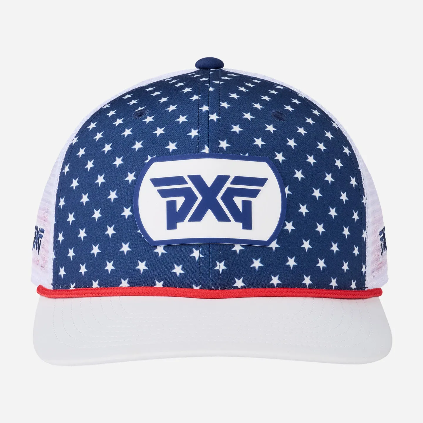 2025 Stars & Stripes Dog Tag Trucker Cap - One Size