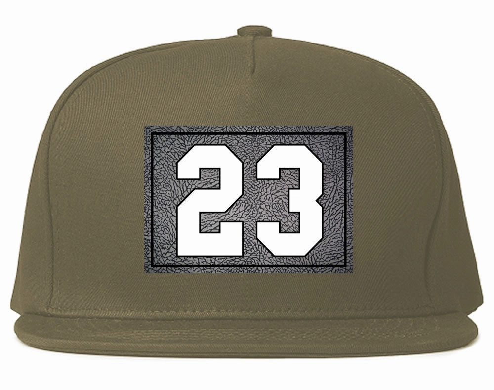 23 Cement Jersey Snapback Hat