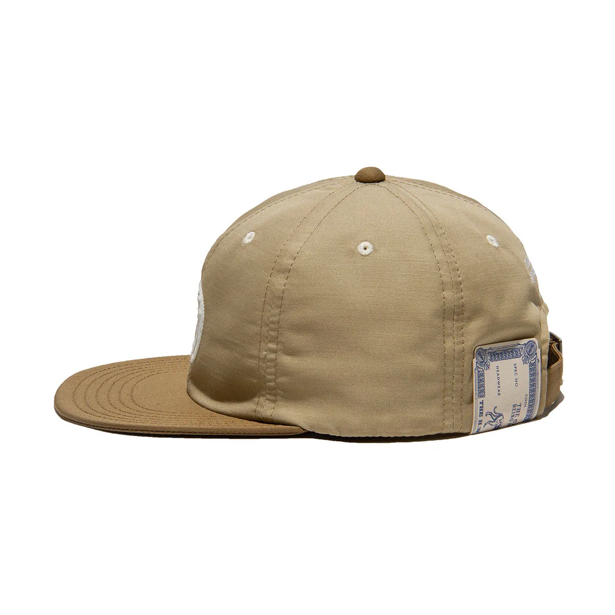 2TONE 90S CAP - Beige x Khaki