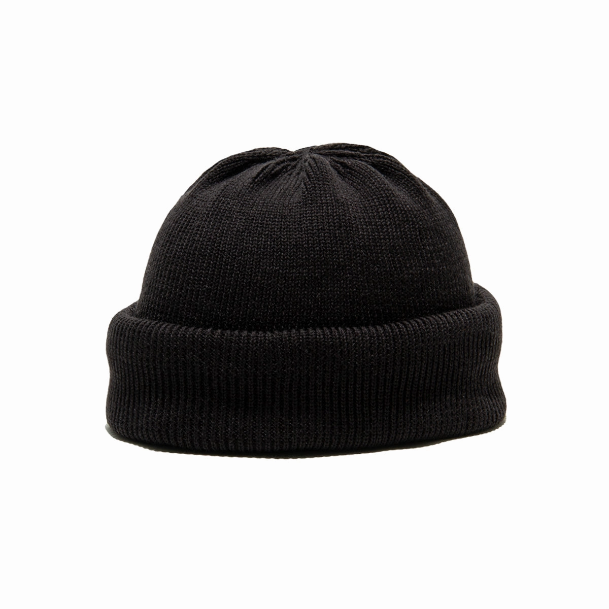 3ROLL KNIT CAP - Black winter-knitted-hat