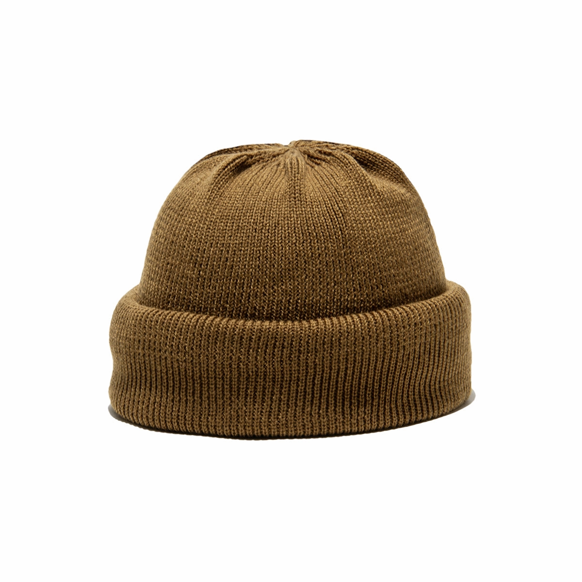 3ROLL KNIT CAP - Brown winter-knitted-hat