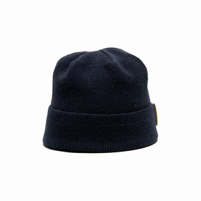 40S WATCH CAP - Navy winter-knitted-hat