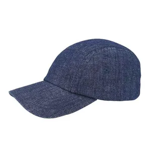 5 Panel Washed Denim Adjustable Strapback Cap casual-dad-hat