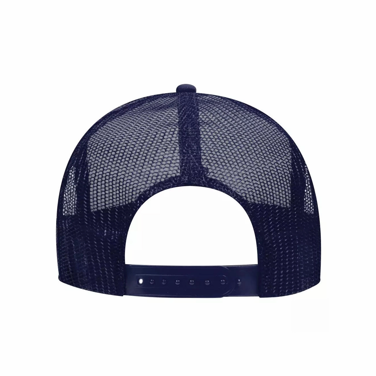 5 Panel High Crown Polyester Foam Front Mesh Back Trucker Hat (Tri-Tone)