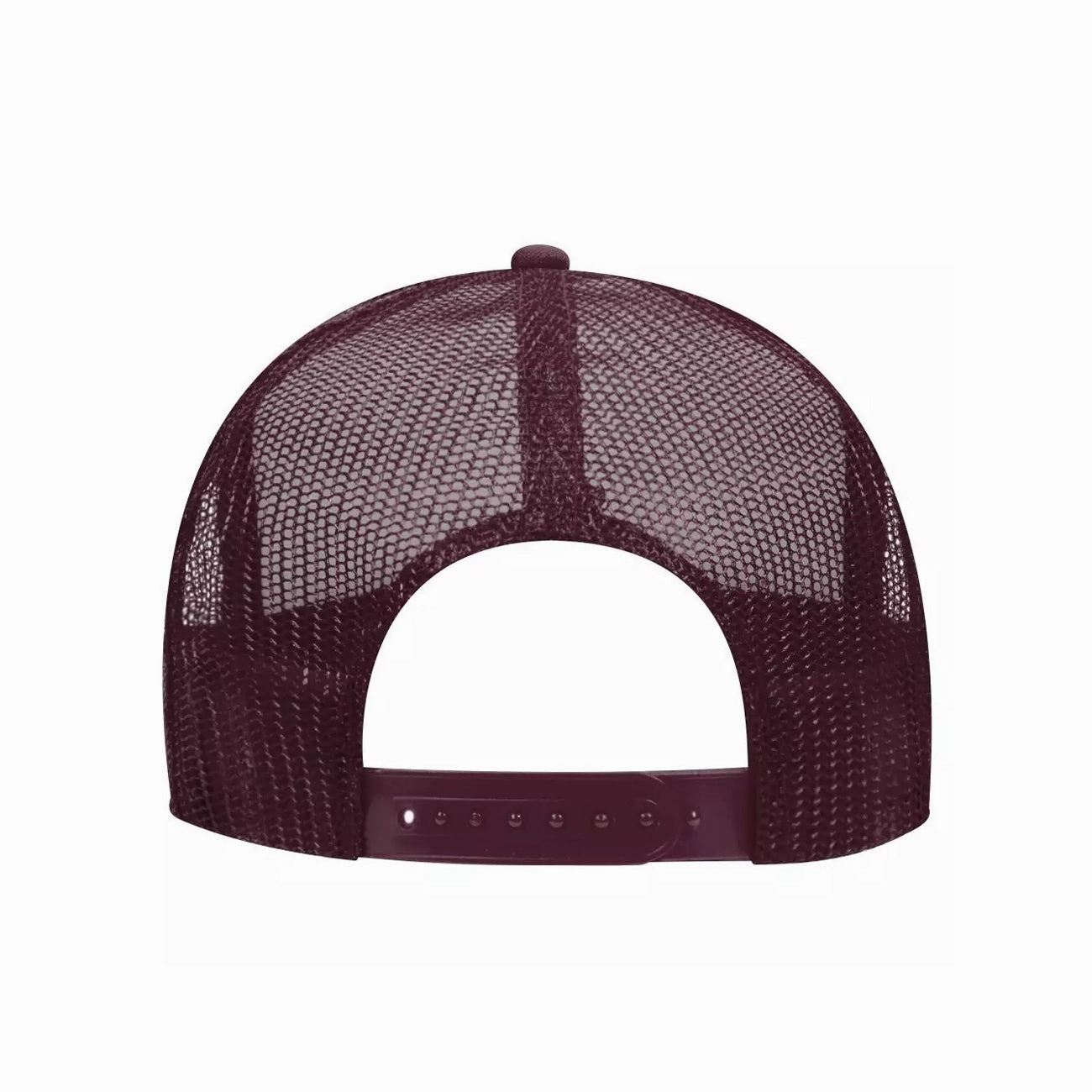 5 Panel High Crown Polyester Foam Front Mesh Back Trucker Hat (Tri-Tone)