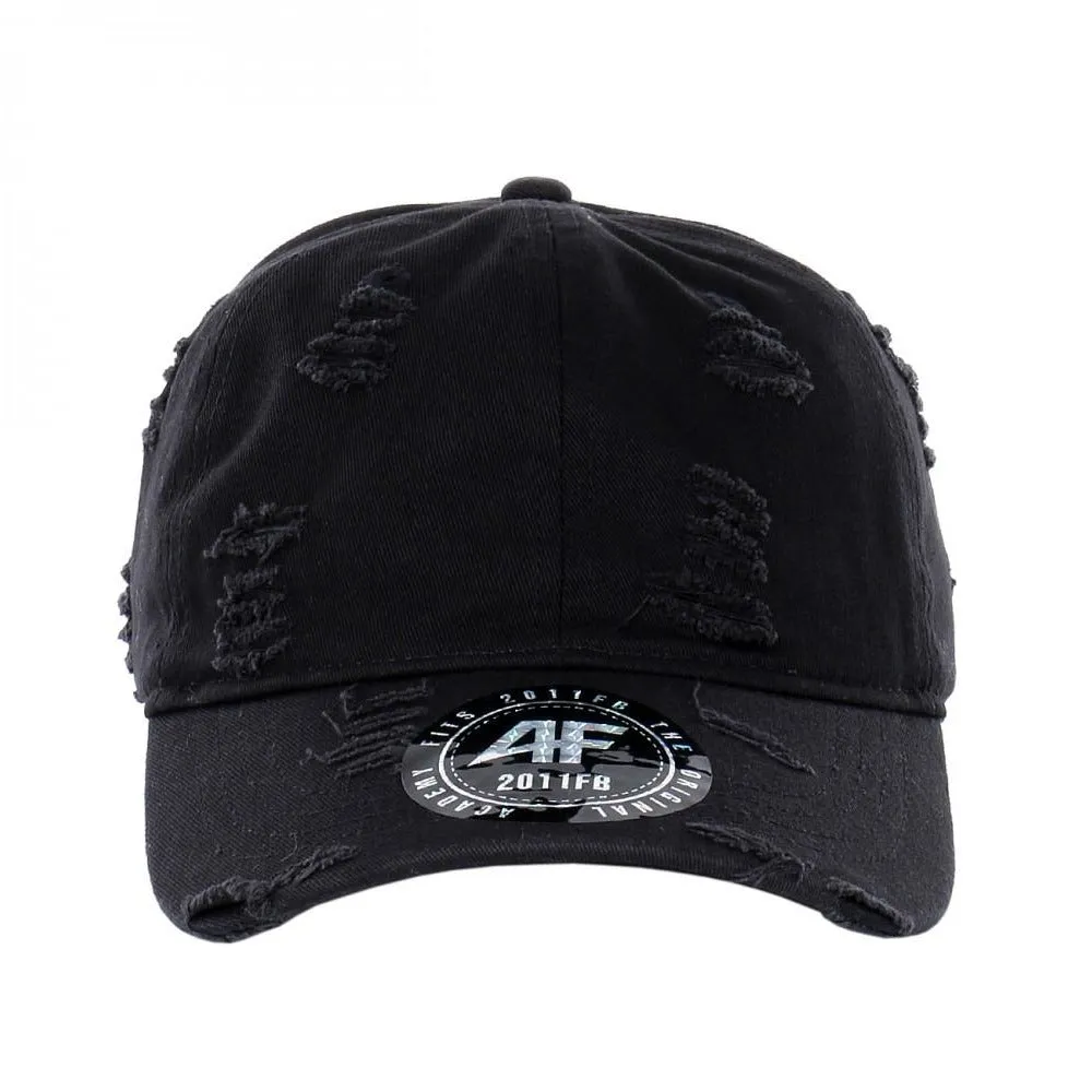 6 Panel Low Profile Vintage Distressed Curved Visor Buckle Back Closure