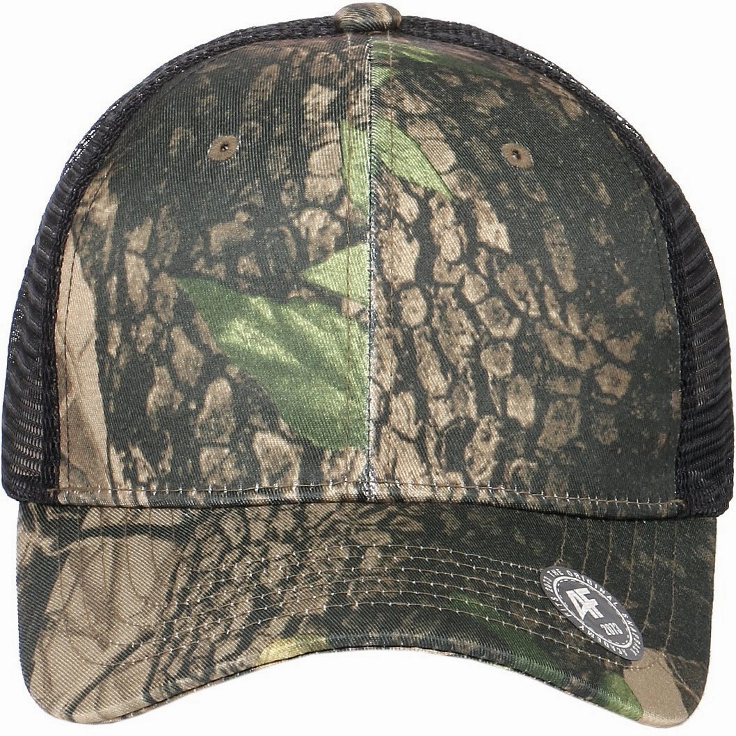 6 Panel Cotton Trucker Mesh Hat Cap