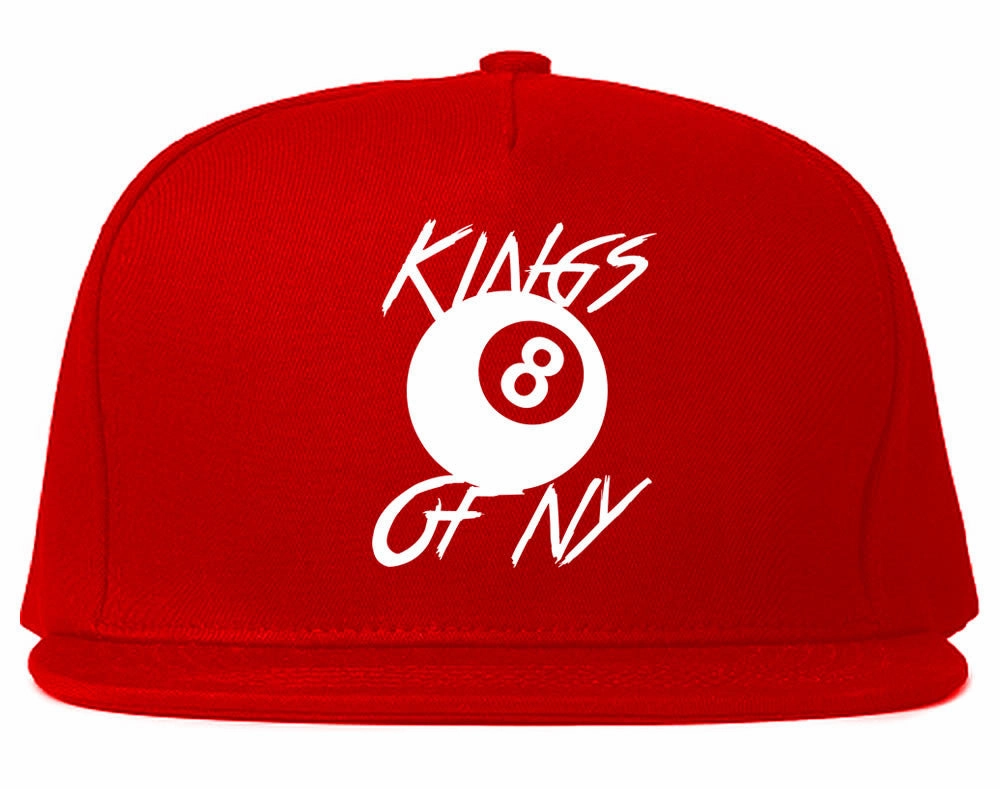 8 Ball Chest Logo Eight Snapback Hat Cap