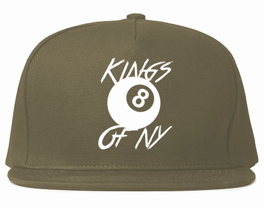8 Ball Chest Logo Eight Snapback Hat Cap