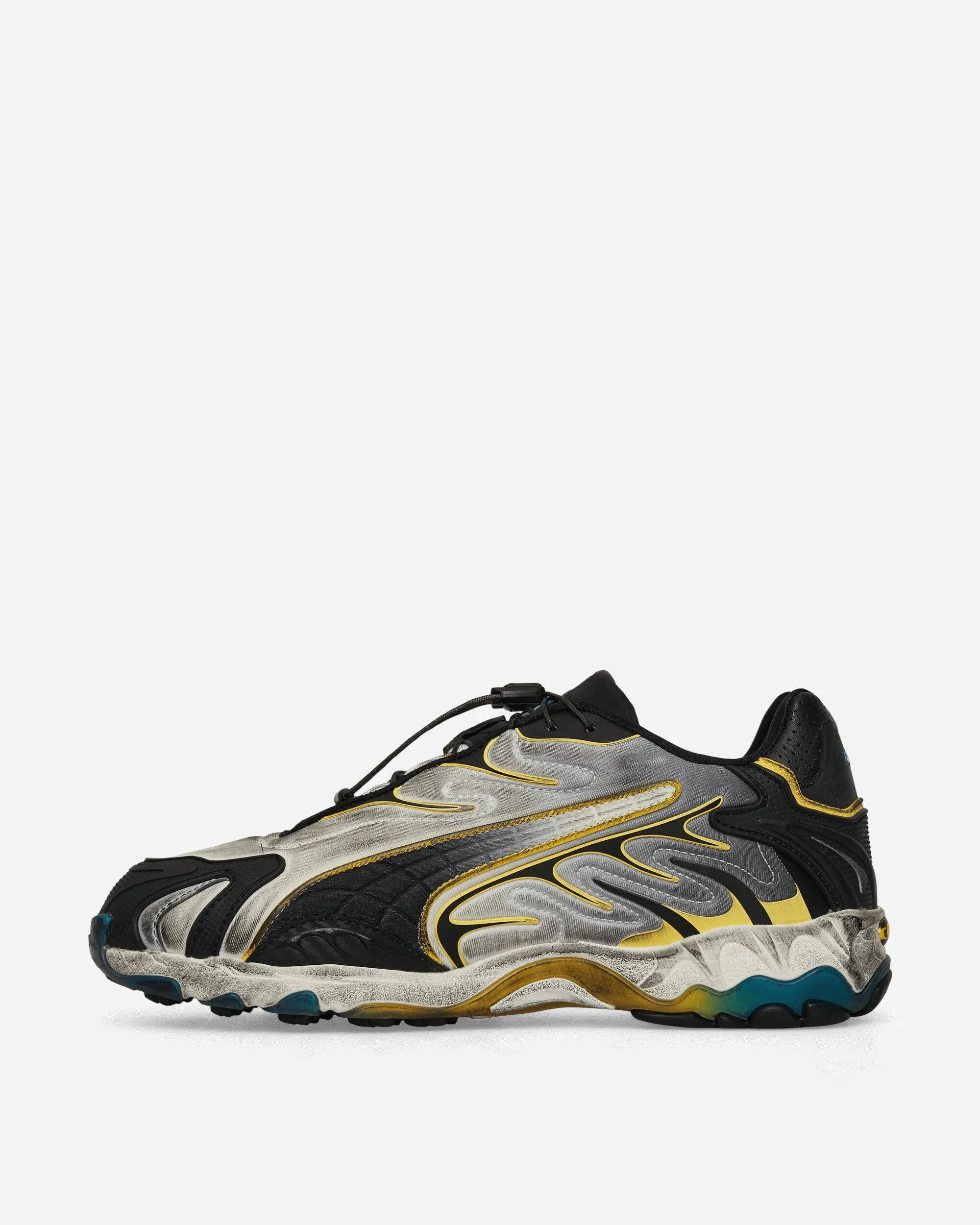 A$AP Rocky Inhale Angetragene Neopren-Sneakers Warmweiß / Puma-Schwarz / Gelb