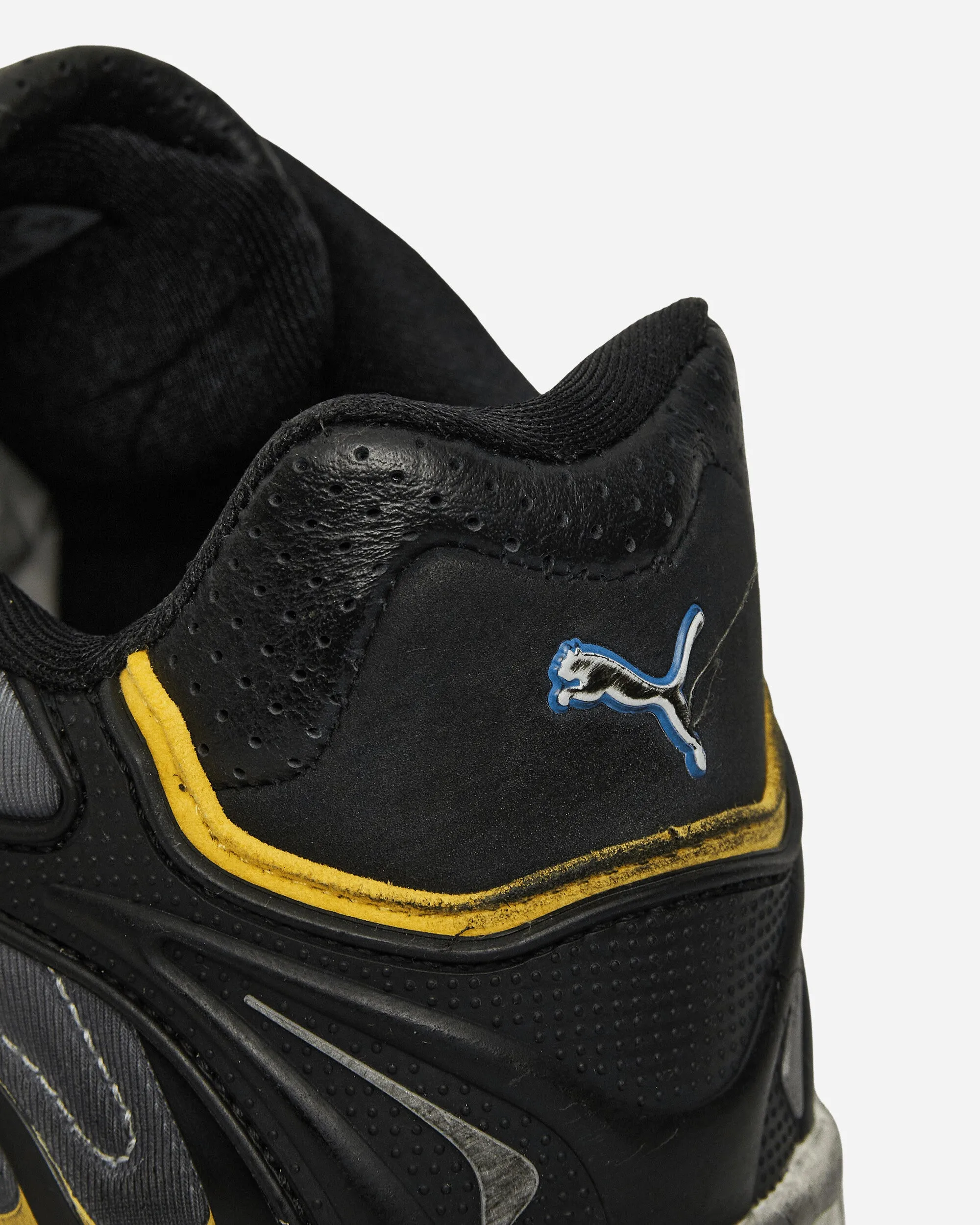 A$AP Rocky Inhale Angetragene Neopren-Sneakers Warmweiß / Puma-Schwarz / Gelb