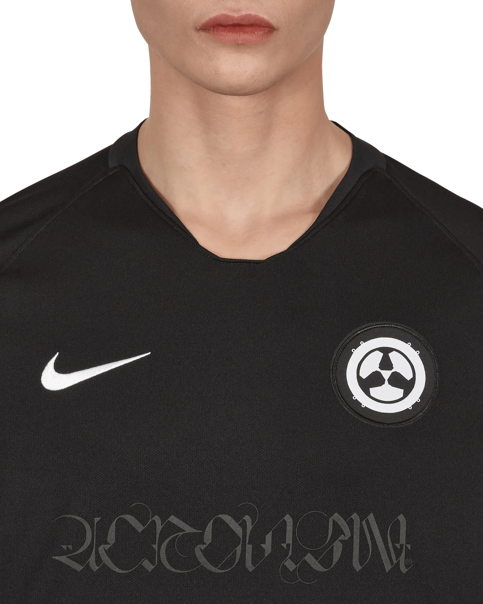 ACRONYM® Stadion Trikot T-Shirt Schwarz