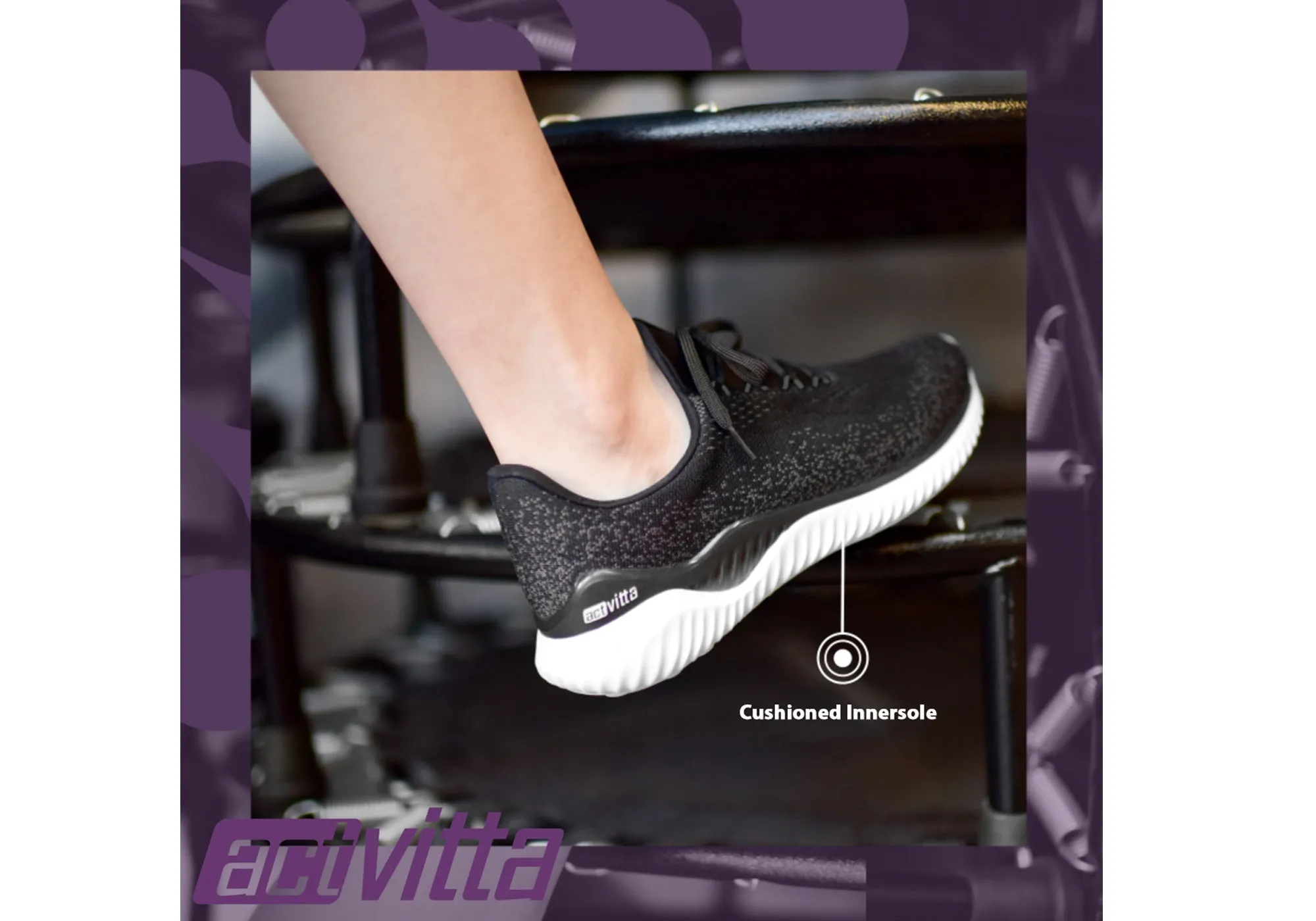 Actvitta Anari Damen Bequeme Leichte Gepolsterte Aktive Schuhe Actvitta Schuhe