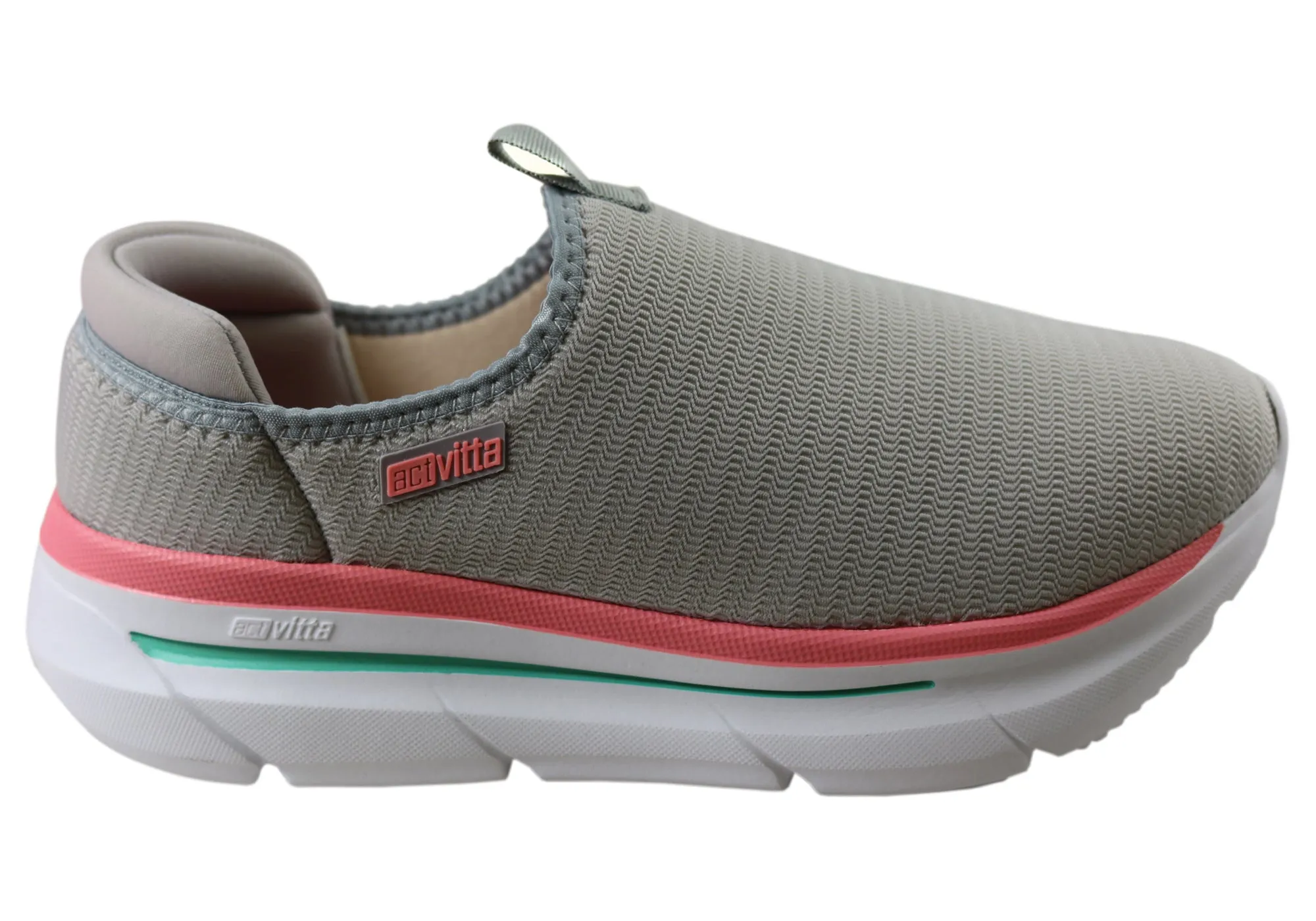 Actvitta Arlo Damen gepolsterte Plateauschuhe für aktive Nutzung, hergestellt in Brasilien, Actvitta Schuhe