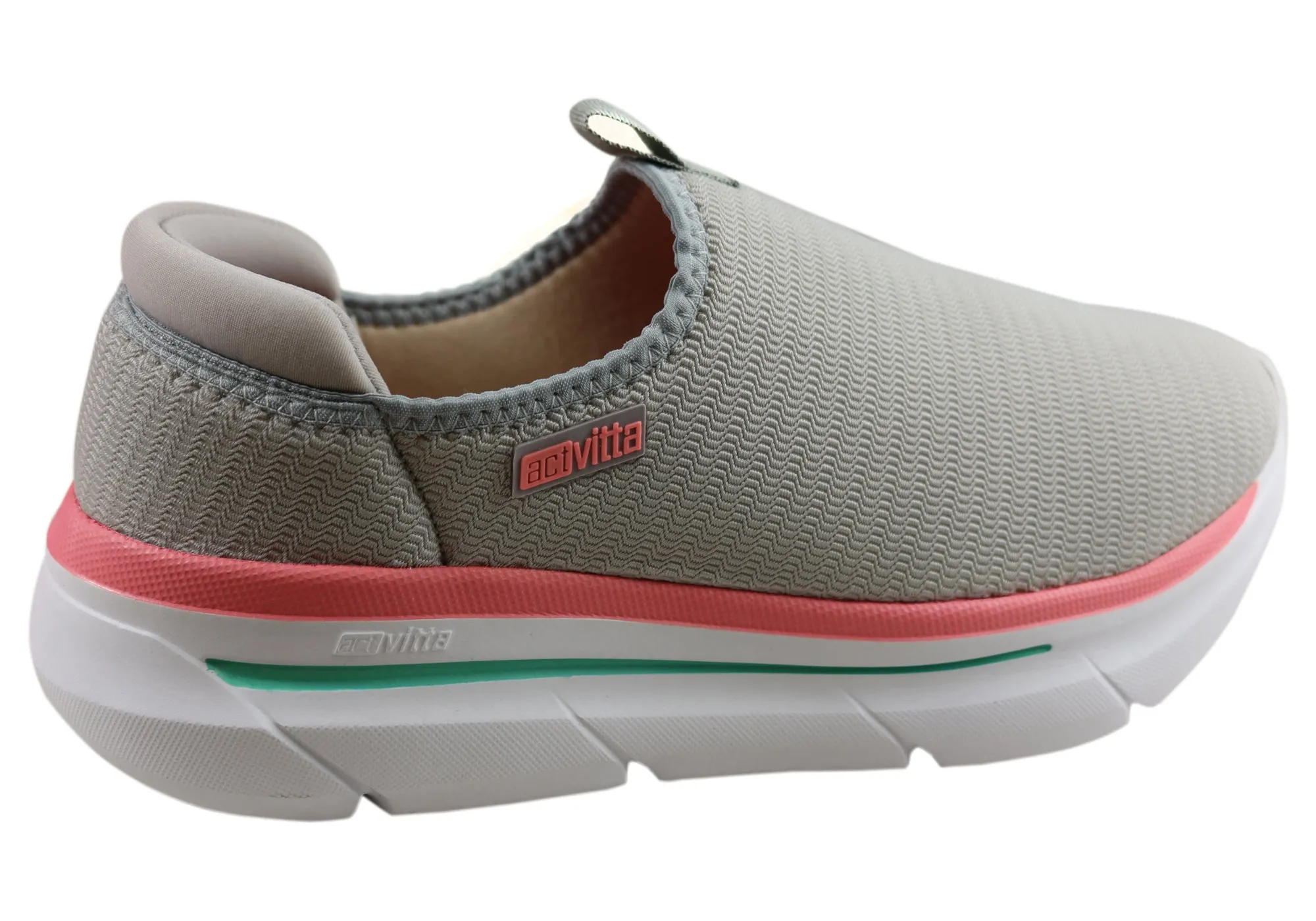 Actvitta Arlo Damen gepolsterte Plateauschuhe für aktive Nutzung, hergestellt in Brasilien, Actvitta Schuhe