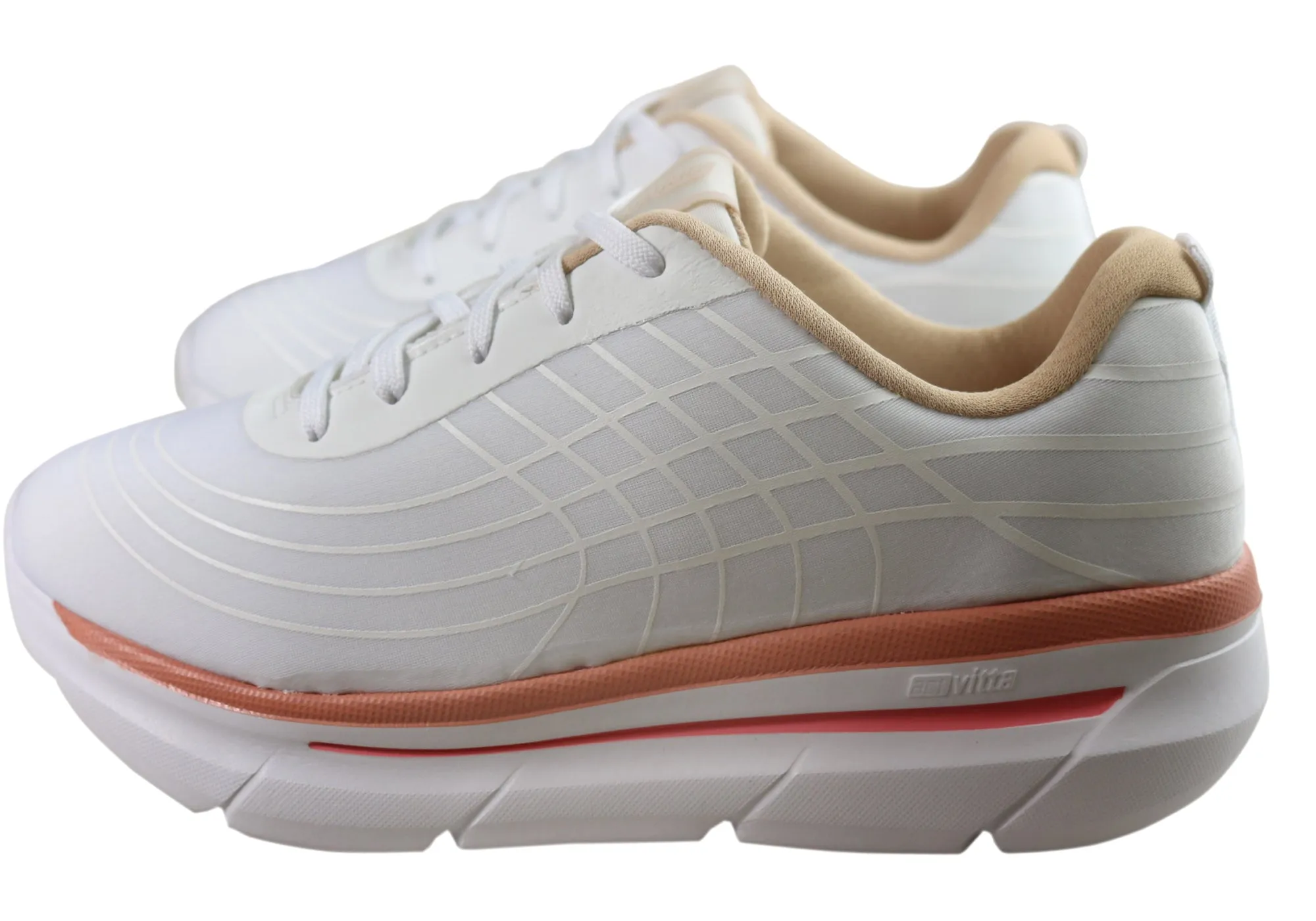 Actvitta Boost Damen gepolsterte Plateauschuhe für aktive Nutzung, hergestellt in Brasilien Actvitta Schuhe