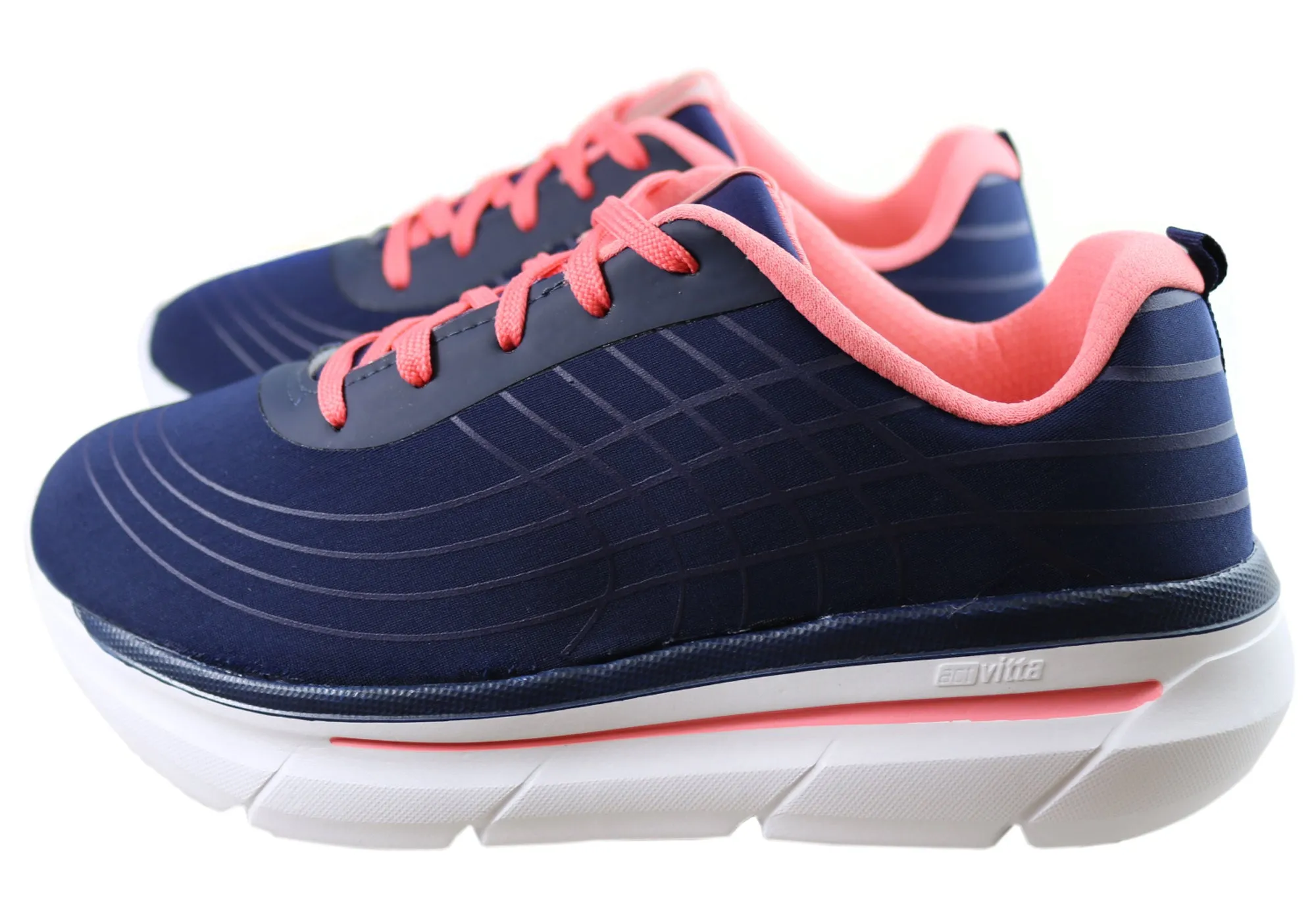 Actvitta Boost Damen gepolsterte Plateauschuhe für aktive Nutzung, hergestellt in Brasilien Actvitta Schuhe