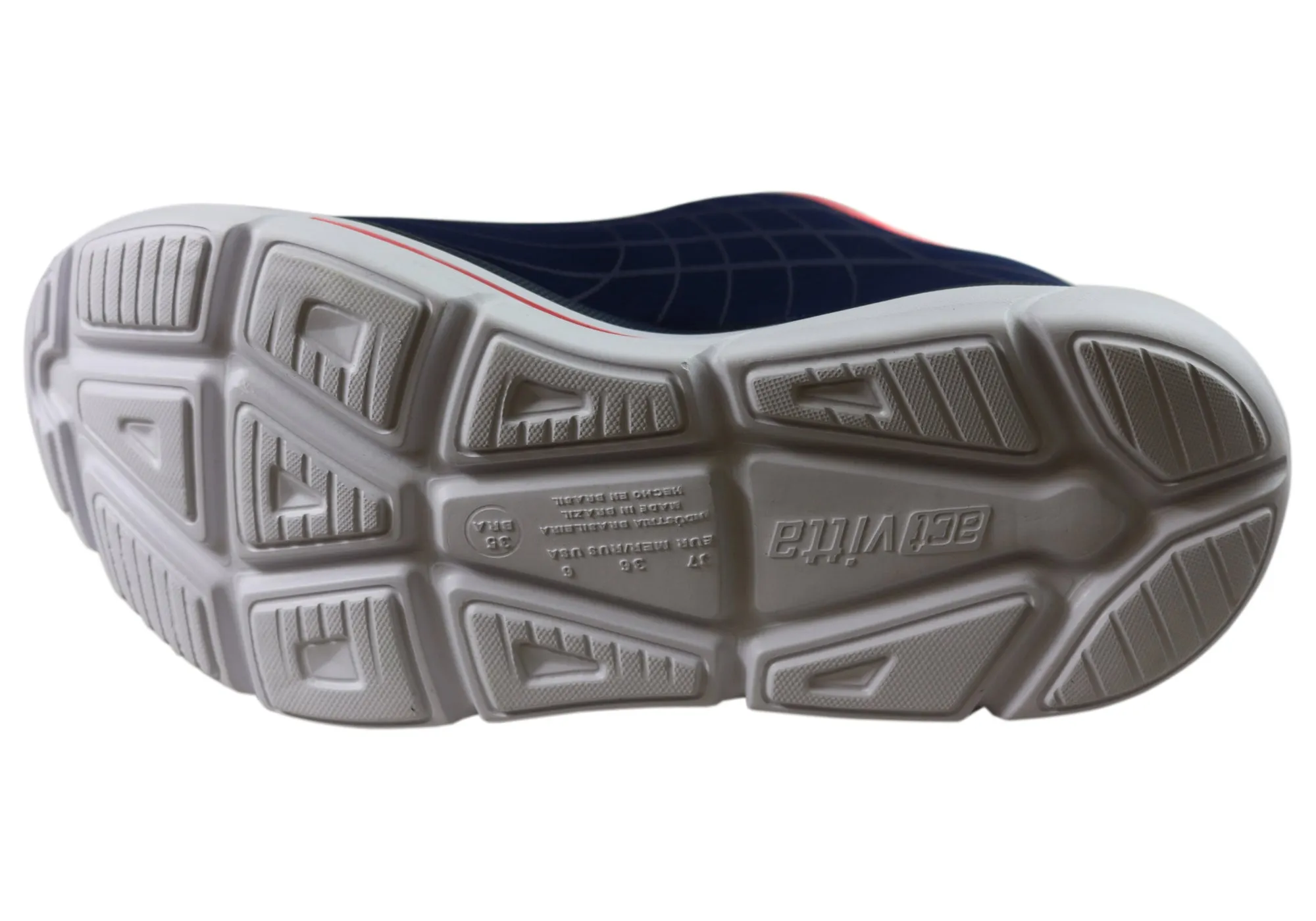 Actvitta Boost Damen gepolsterte Plateauschuhe für aktive Nutzung, hergestellt in Brasilien Actvitta Schuhe