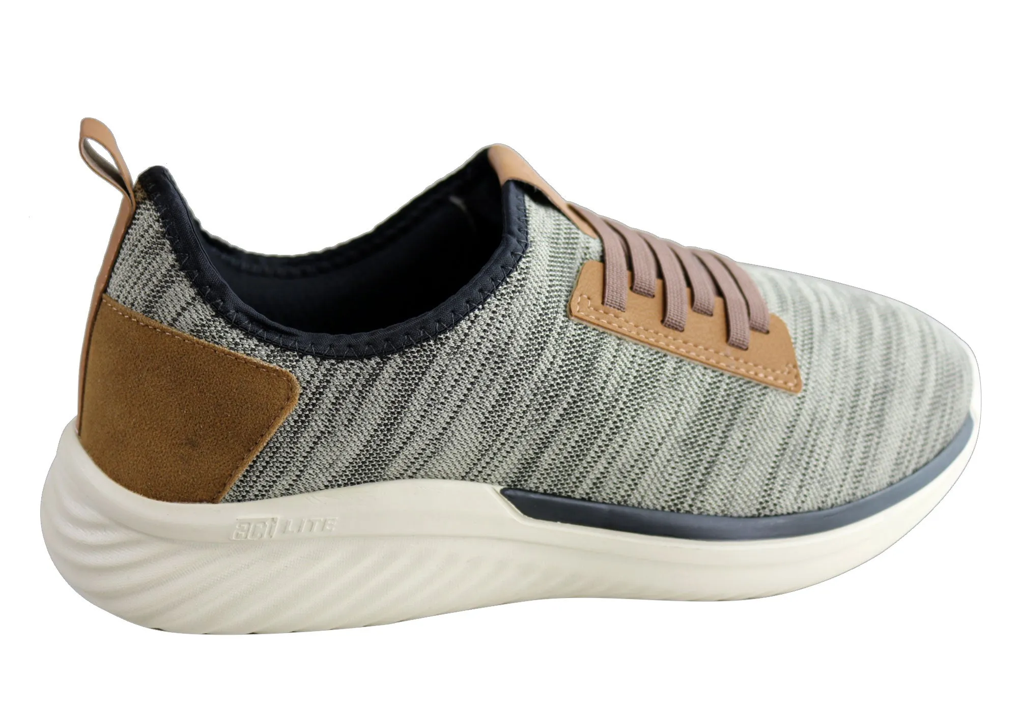 Actvitta Edison Herren Bequeme Gepolsterte Schlupf-Aktivschuhe Actvitta Schuhe