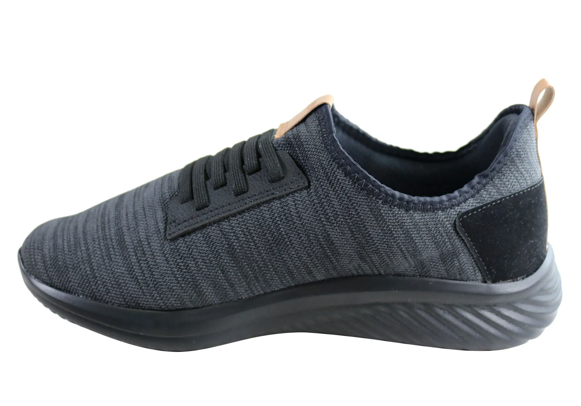 Actvitta Edison Herren Bequeme Gepolsterte Schlupf-Aktivschuhe Actvitta Schuhe
