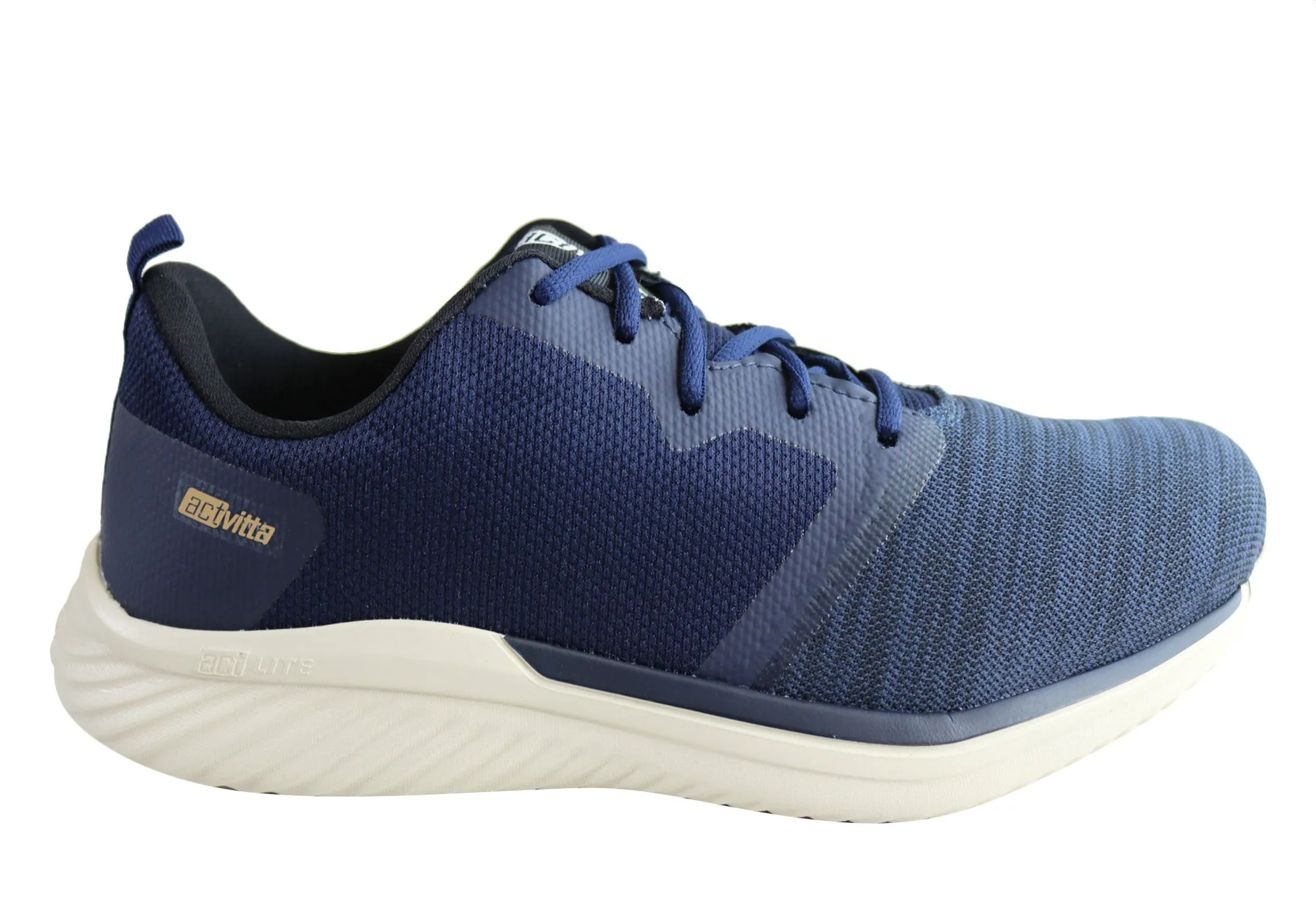 Actvitta Energy Herren Bequeme Gepolsterte Schnürschuhe für Aktivitäten Actvitta Schuhe