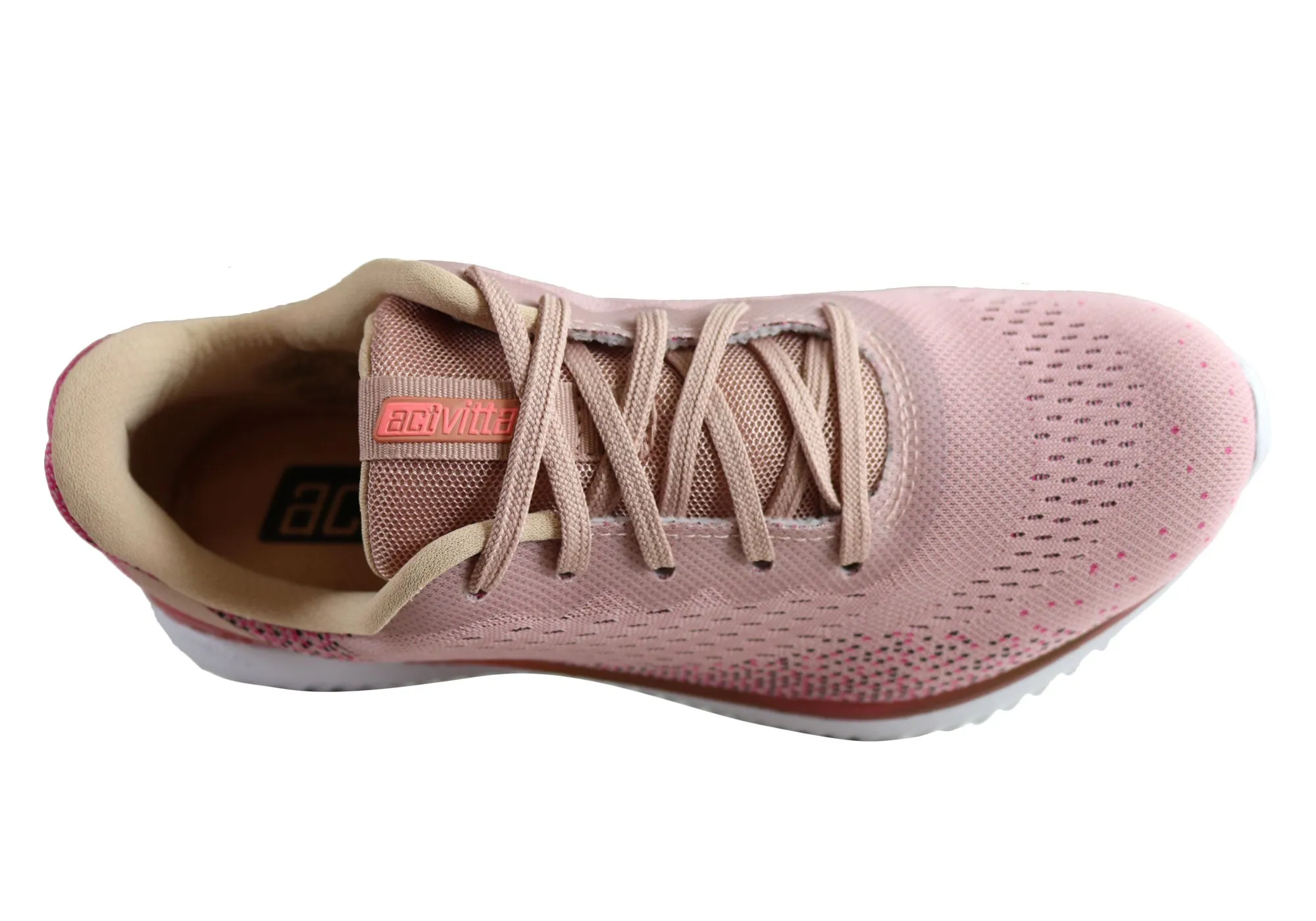 Actvitta Follow Damen Bequeme gepolsterte Schnür-Aktivitätsschuhe Actvitta Schuhe