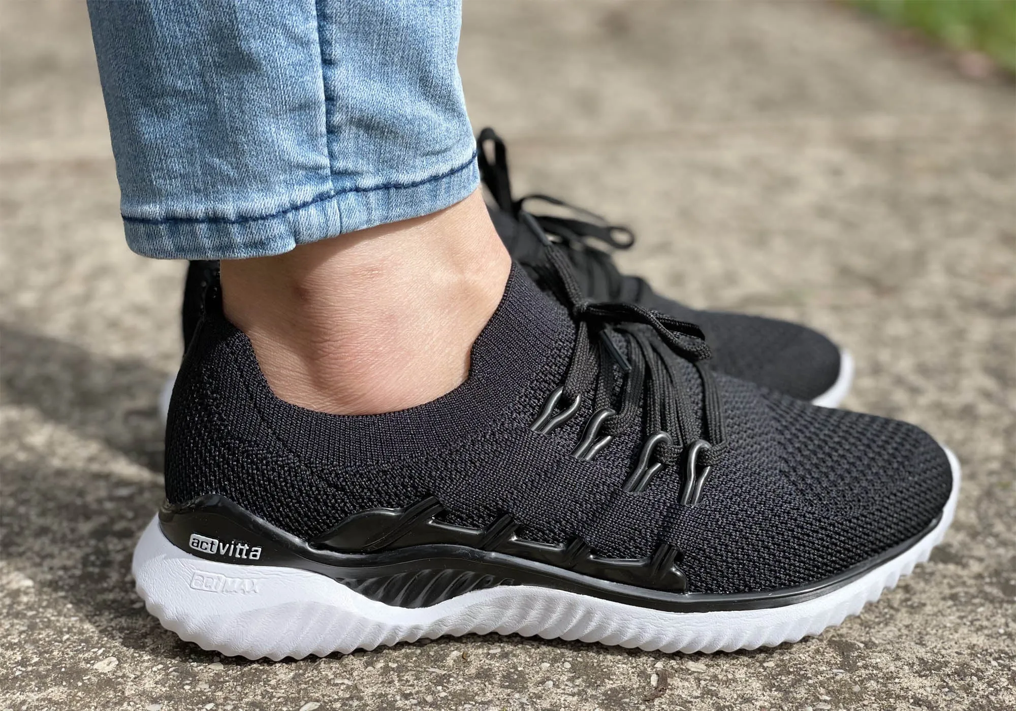 Actvitta Grid Damen Komfortable Aktivschuhe mit Polsterung Hergestellt in Brasilien Actvitta Schuhe