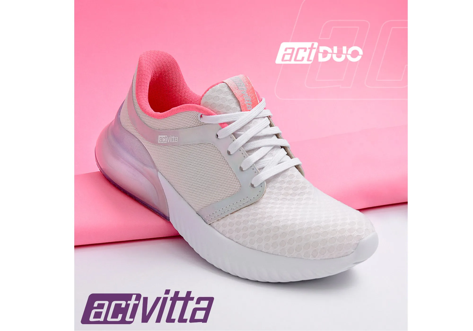 Actvitta Transcend Damen gepolsterte aktive Schuhe hergestellt in Brasilien Actvitta Schuhe