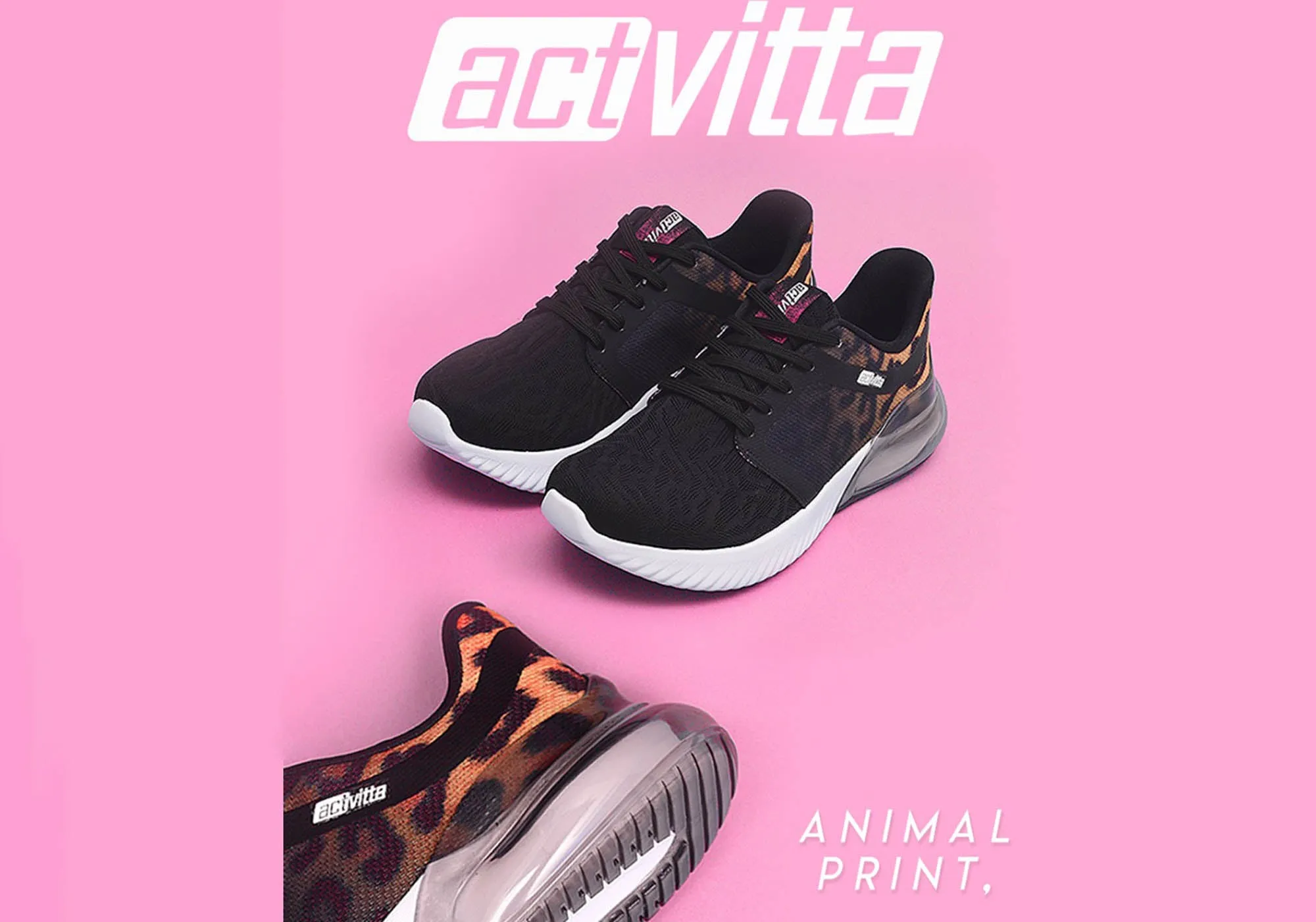 Actvitta Transcend Damen gepolsterte aktive Schuhe hergestellt in Brasilien Actvitta Schuhe
