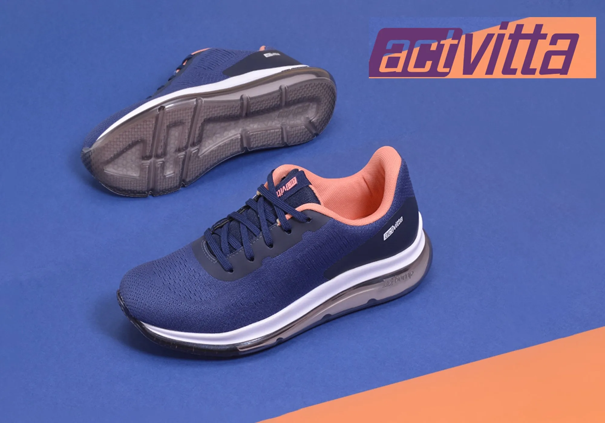 Actvitta Virgo Damen Komfortable Aktivschuhe mit Polsterung Hergestellt in Brasilien Actvitta Schuhe