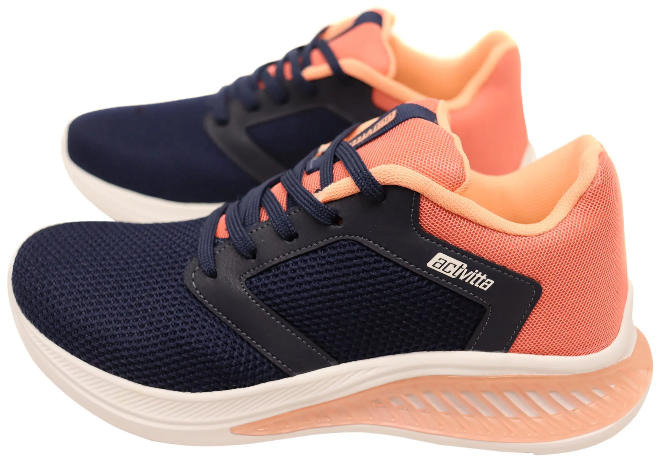 Actvitta Yarra Damen Bequeme Gepolsterte Schnür-Aktivschuhe Actvitta Schuhe