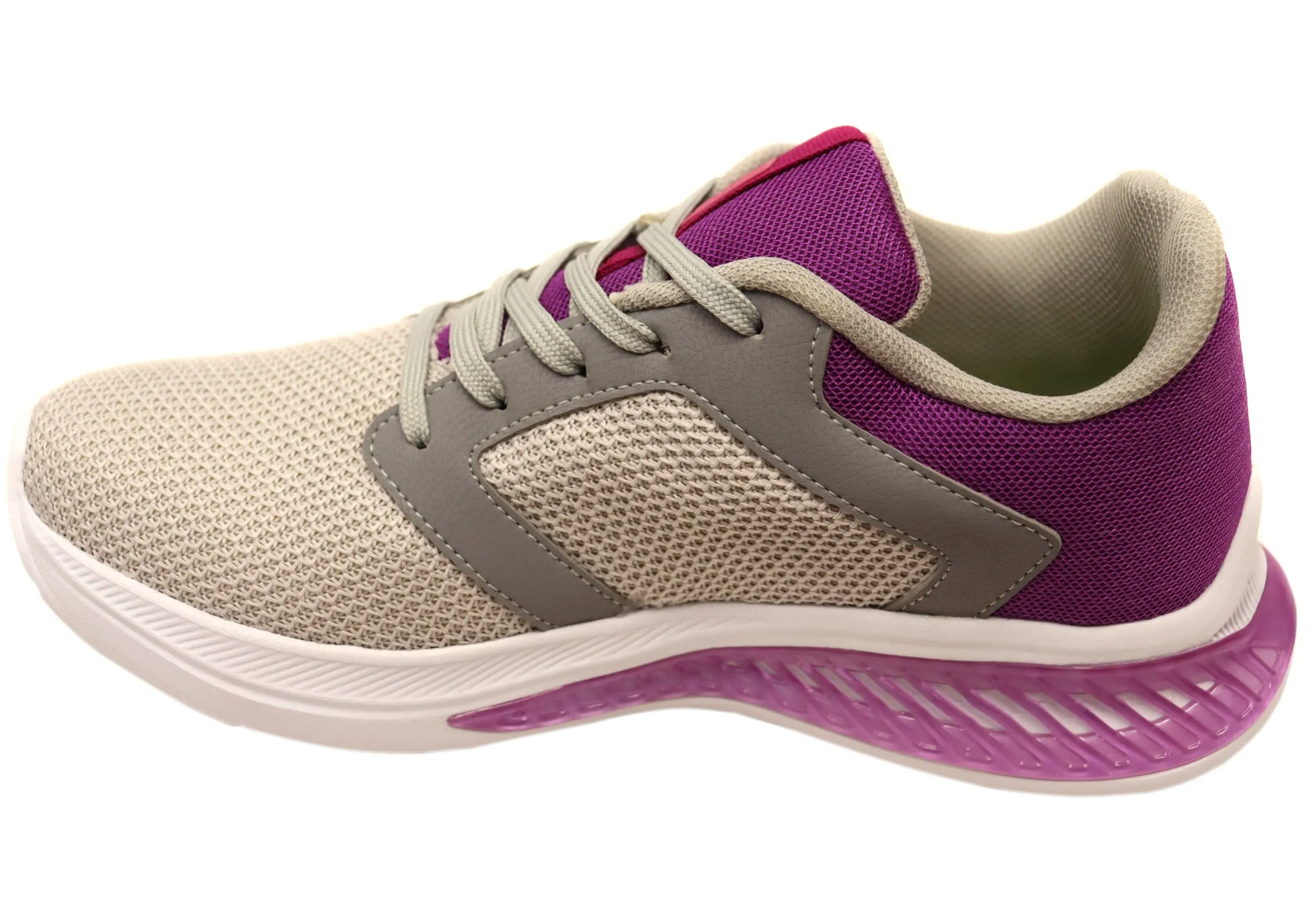 Actvitta Yarra Damen Bequeme Gepolsterte Schnür-Aktivschuhe Actvitta Schuhe