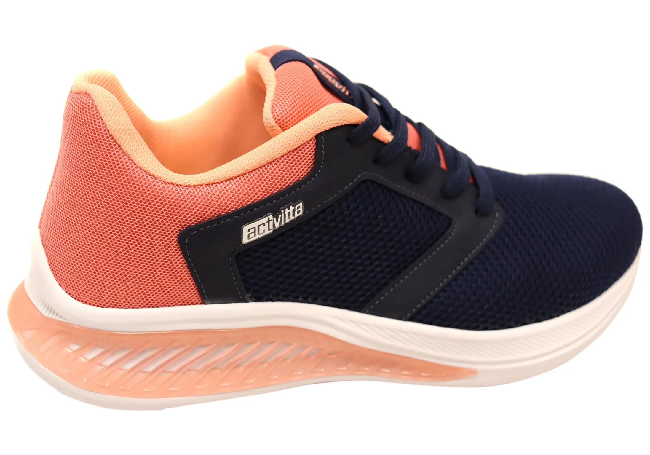 Actvitta Yarra Damen Bequeme Gepolsterte Schnür-Aktivschuhe Actvitta Schuhe