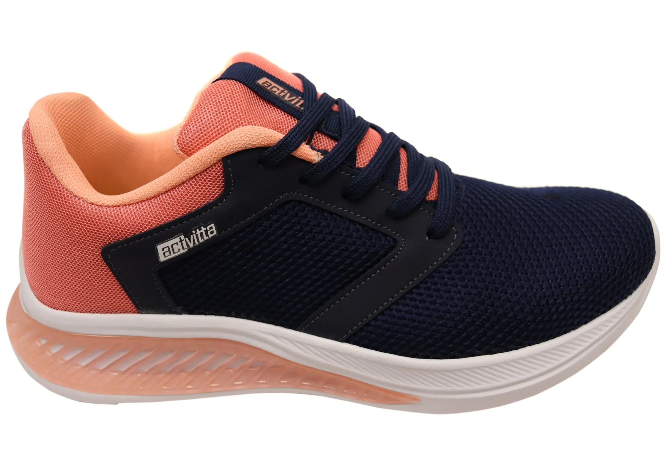 Actvitta Yarra Damen Bequeme Gepolsterte Schnür-Aktivschuhe Actvitta Schuhe