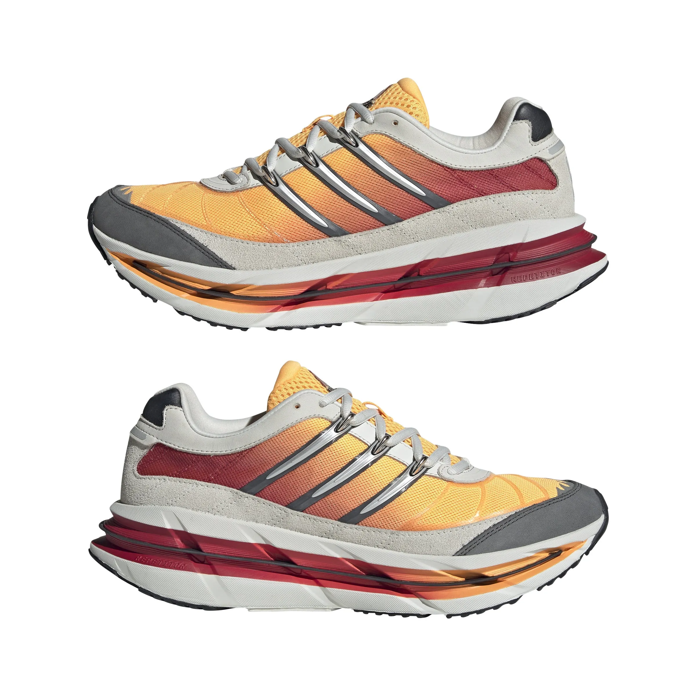 adidas Adistar Grau sechs/Team Siegesrot JR4369
