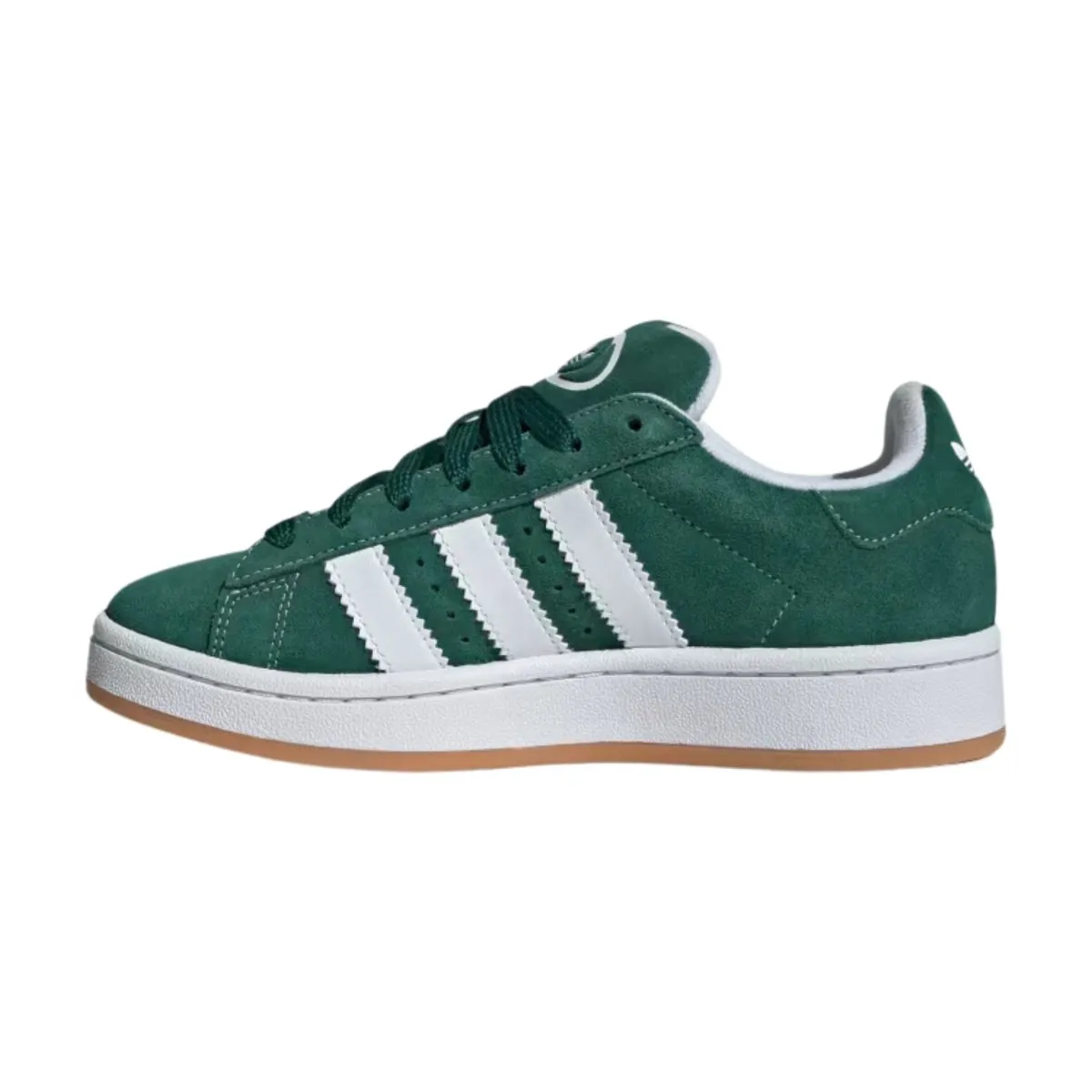 Adidas Jungen (Schulkind) Campus 00s Dunkelgrün/Wolkenweiß/Off White Adidas Schuhe
