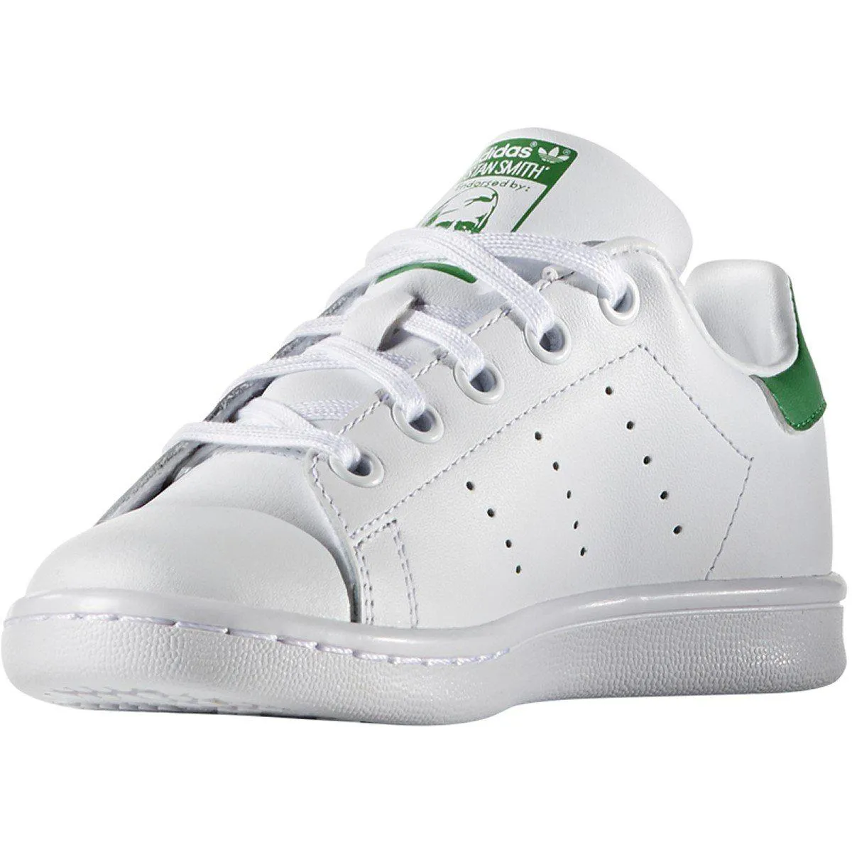 Adidas Jungen Stan Smith C Weiß/Grün Adidas Schuhe