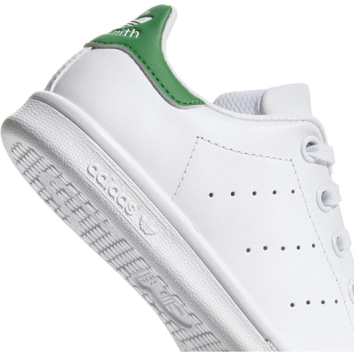 Adidas Jungen Stan Smith C Weiß/Grün Adidas Schuhe
