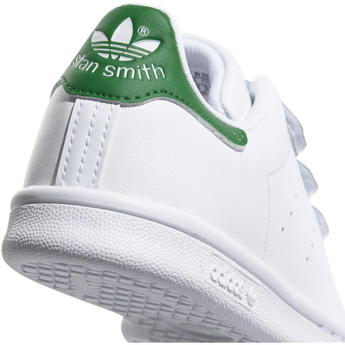 Adidas Jungen Stan Smith CF C Weiß/Grün Adidas Schuhe