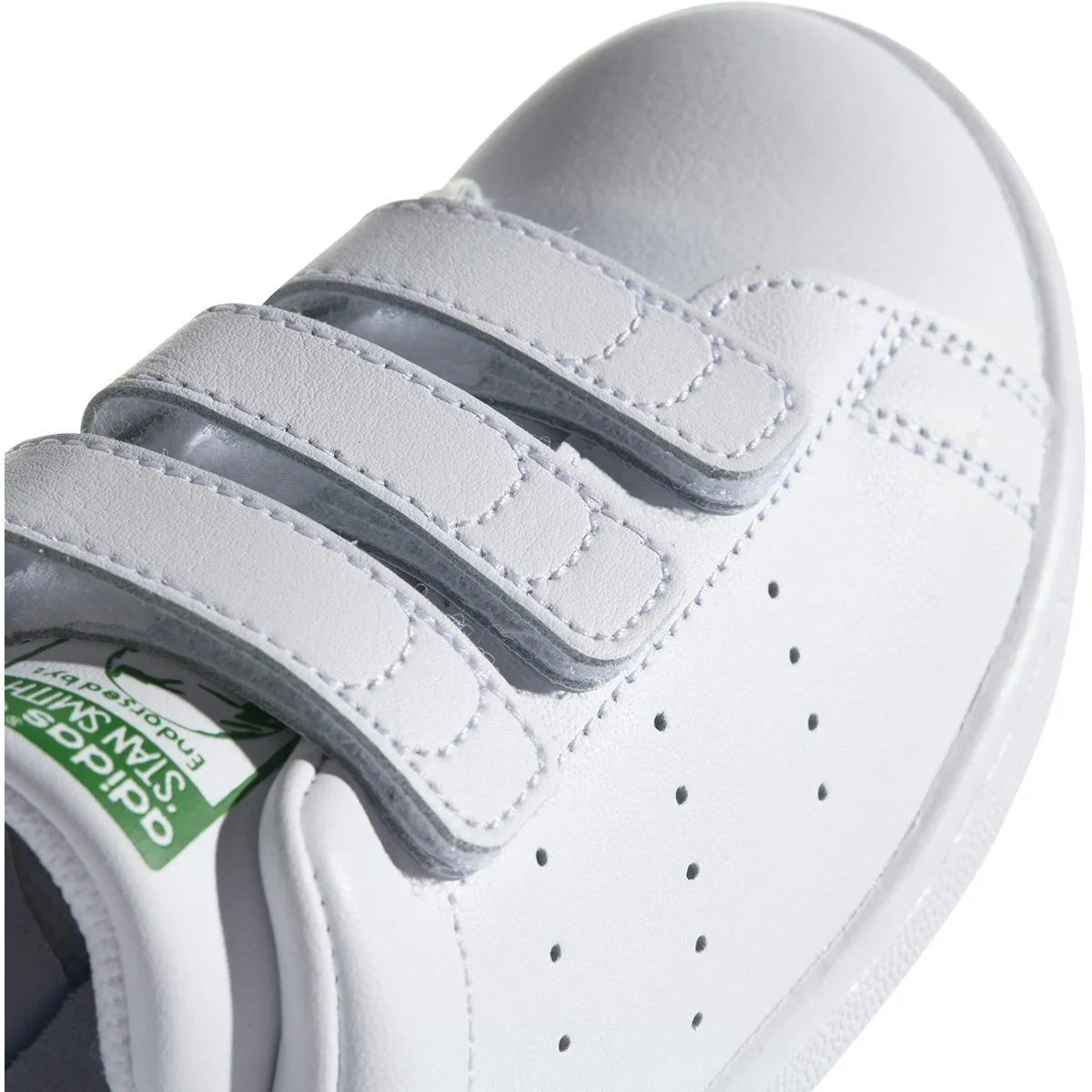 Adidas Jungen Stan Smith CF C Weiß/Grün Adidas Schuhe