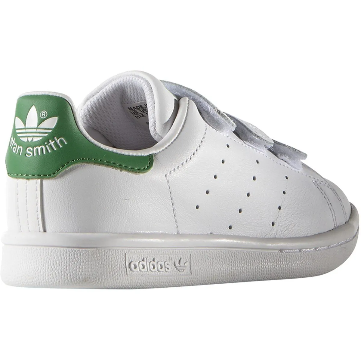 Adidas Jungen Stan Smith CF C Weiß/Grün Adidas Schuhe