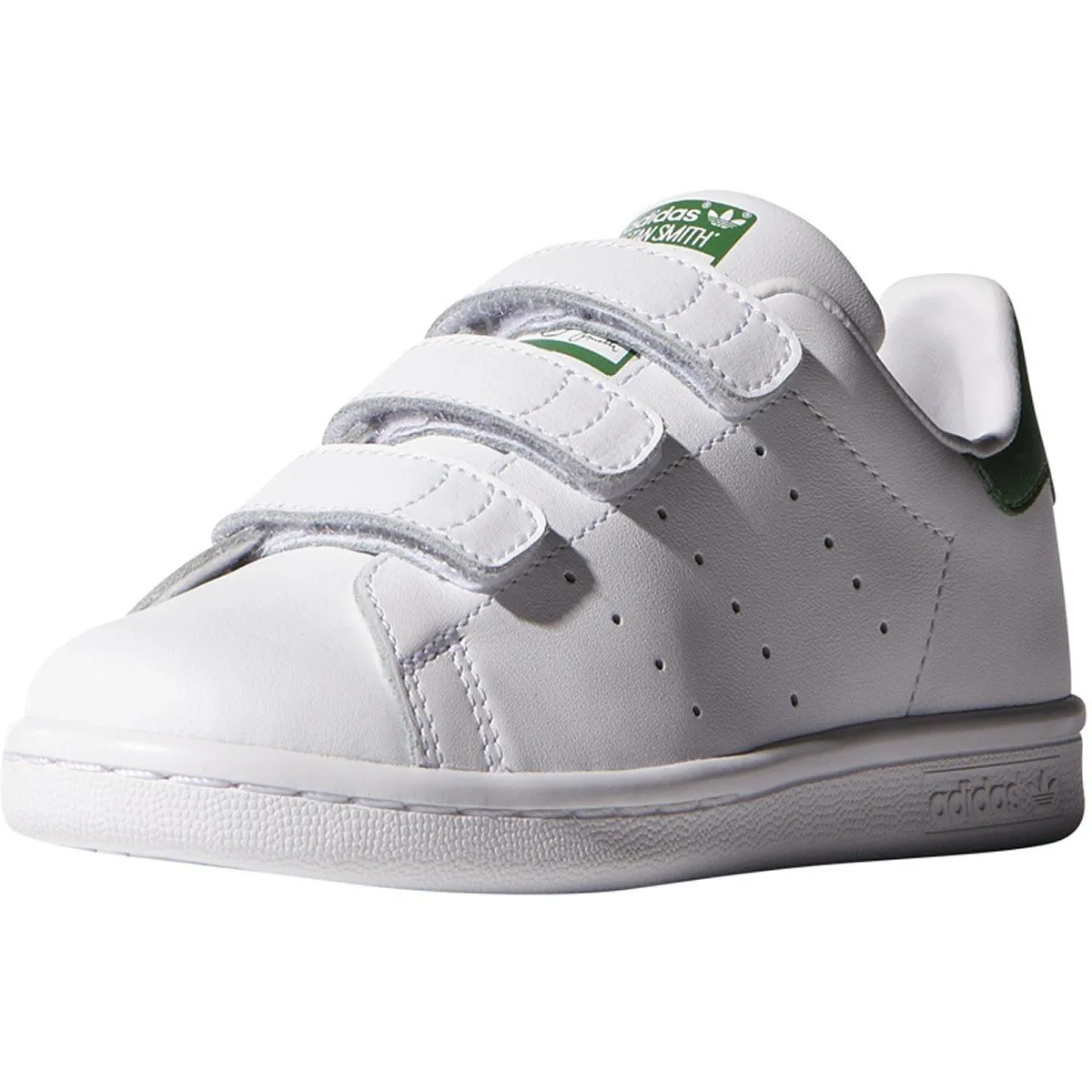 Adidas Jungen Stan Smith CF C Weiß/Grün Adidas Schuhe