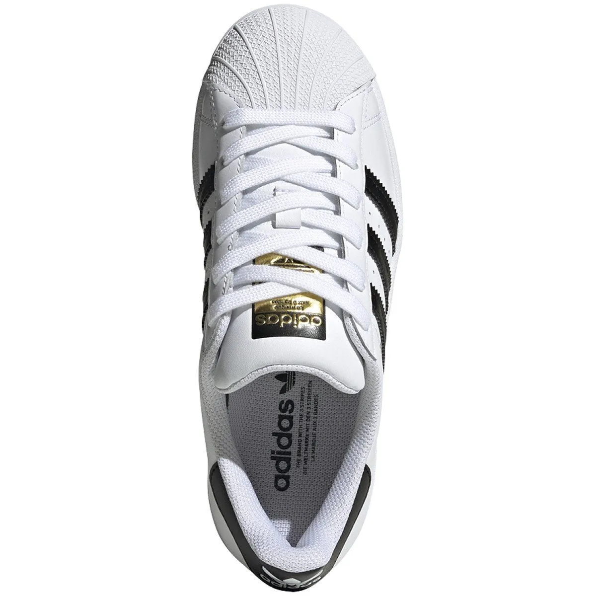Adidas Jungen Superstar J Weiß/Schwarz Adidas Schuhe