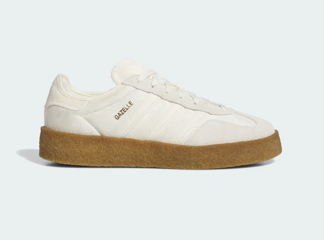ADIDAS CLOT GAZELLE S VON E CREWHT/CWHITE/GOLDMT JR5410