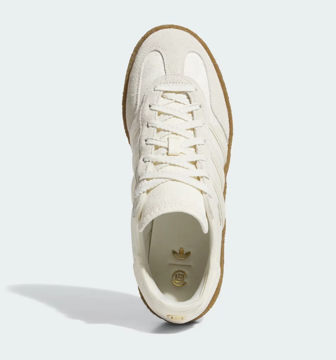 ADIDAS CLOT GAZELLE S VON E CREWHT/CWHITE/GOLDMT JR5410