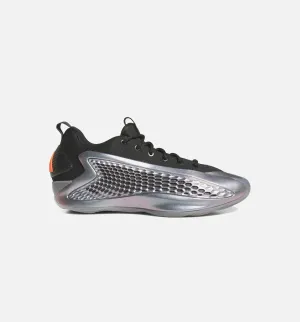 Adidas Kleidung Anthony Edwards 1 Low Eisen schärft Herren Basketballschuh - Eisen Metallic/Kern Schwarz/Solar Orange