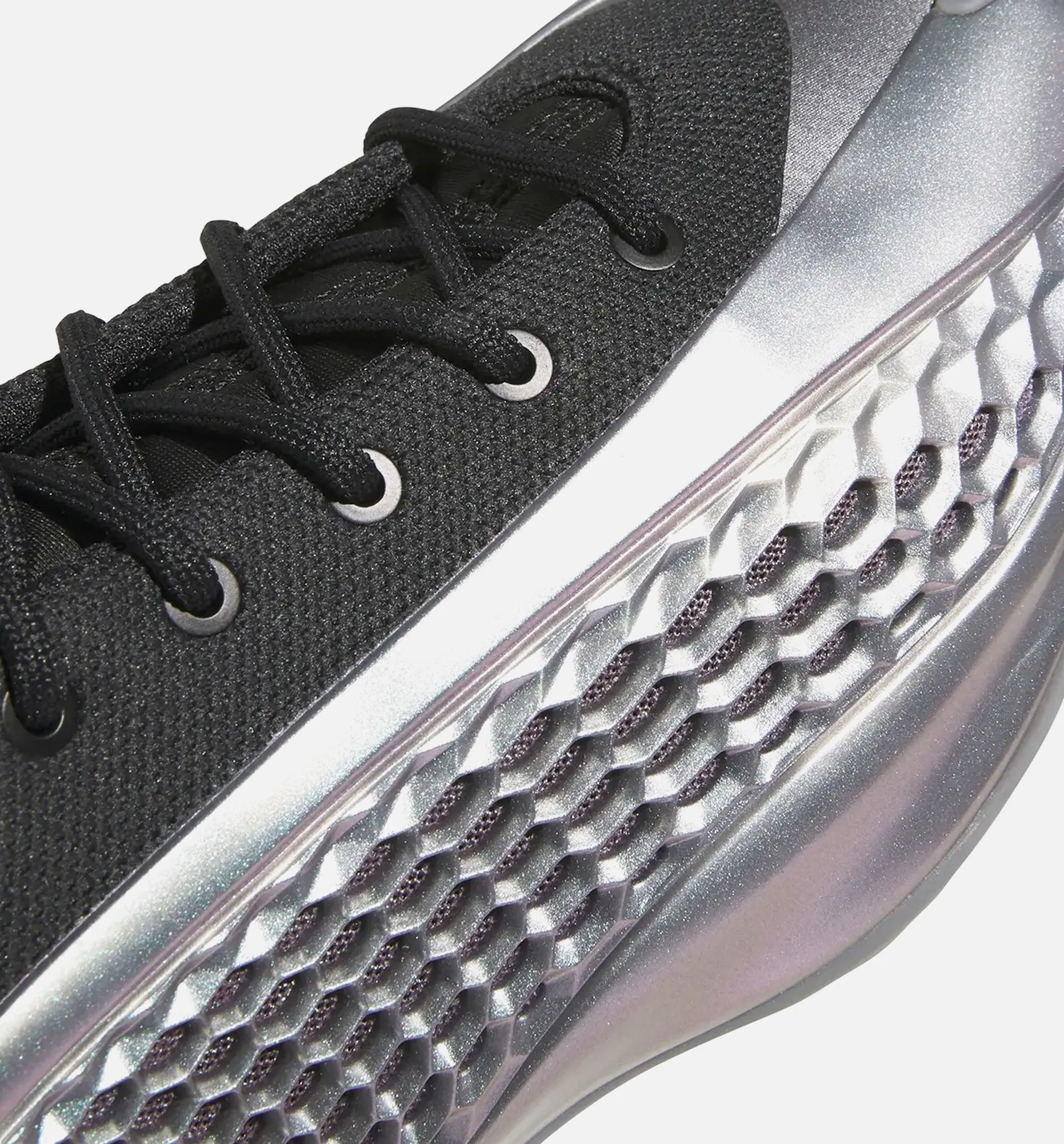 Adidas Kleidung Anthony Edwards 1 Low Eisen schärft Herren Basketballschuh - Eisen Metallic/Kern Schwarz/Solar Orange